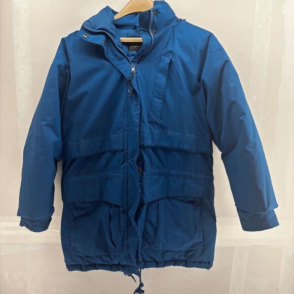 VTG Eddie Bauer Jacket Goose Down Mens Medium Ridge Line Gore-Tex Coat Puffer - Picture 1 of 11